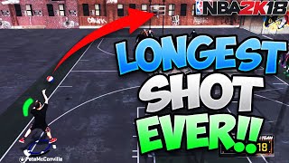 LONGEST SHOT IN 2K HISTORY!! (World Record) IT WAS GREEN! - NBA 2K18