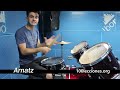 El ritmo más fácil y básico en batería. Como empezar a tocar la batería. Curso de Bateria 2