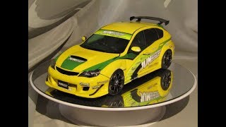 プラモ屋店長が組んでみたレビュー アオシマ 1/24 GRB インプレッサ WRX STi JUNVer. ＆お知らせ