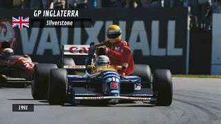 ???????? • GP da Inglaterra 1991 • A inesquecível carona de Mansell a Senna em Silverstone